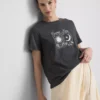 Tricou cu mânecă scurtă din bumbac, cu imprimeu