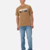 Tricou cu mânecă scurtă și imprimeu foto Tricou cu mânecă scurtă și imprimeu foto