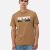 Tricou cu mânecă scurtă și imprimeu foto Tricou cu mânecă scurtă și imprimeu foto