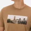 Tricou cu mânecă scurtă și imprimeu foto Tricou cu mânecă scurtă și imprimeu foto