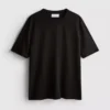 Tricou cu mâneci scurte, croială lejeră Tricou cu mâneci scurte, croială lejeră