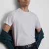 Tricou cu mâneci scurte, croială slim-fit, din material elastic