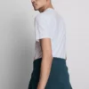 Tricou cu mâneci scurte, croială slim-fit, din material elastic
