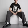 Tricou cu mâneci scurte și imprimeu Yungblud