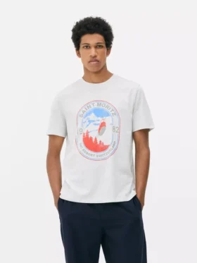 Tricou cu mâneci scurte Saint Moritz