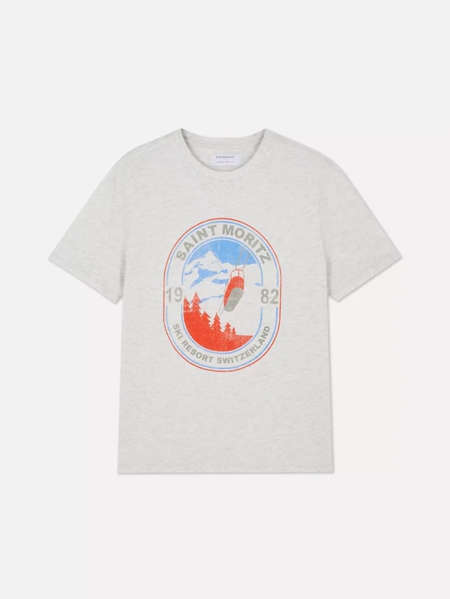Tricou cu mâneci scurte Saint Moritz Tricou cu mâneci scurte Saint Moritz