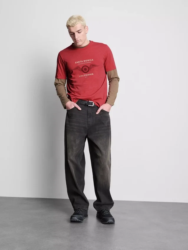 Tricou cu mâneci scurte Santa Monica Tricou cu mâneci scurte Santa Monica