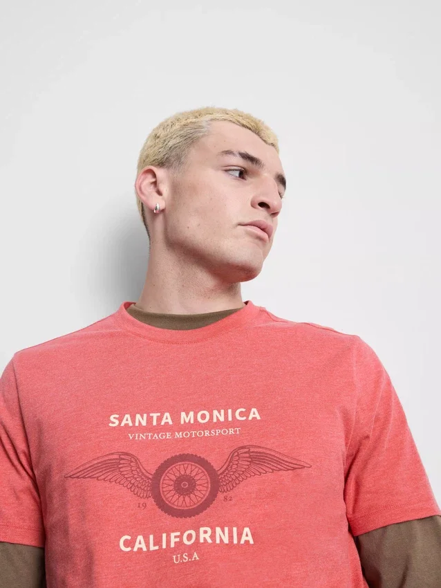 Tricou cu mâneci scurte Santa Monica Tricou cu mâneci scurte Santa Monica