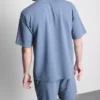 Tricou cu mâneci scurte texturat Tricou cu mâneci scurte texturat