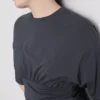 Tricou cu talie empire