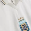 Tricou de fotbal argentinian cu guler Tricou de fotbal argentinian cu guler