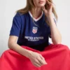 Tricou de fotbal din bumbac al Federației de Fotbal din SUA