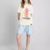 Tricou din bumbac Campari cu guler rotund Tricou din bumbac Campari cu guler rotund