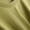Tricou din bumbac cu guler rotund și croială dreptă Tricou din bumbac cu guler rotund și croială dreptă