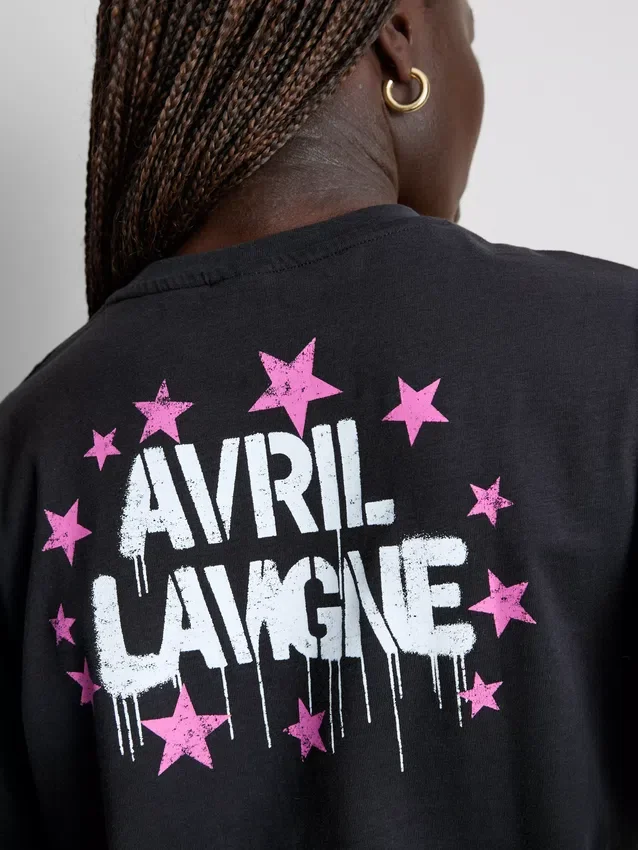 Tricou din bumbac cu imprimeu grafic Avril Lavigne Tricou din bumbac cu imprimeu grafic Avril Lavigne