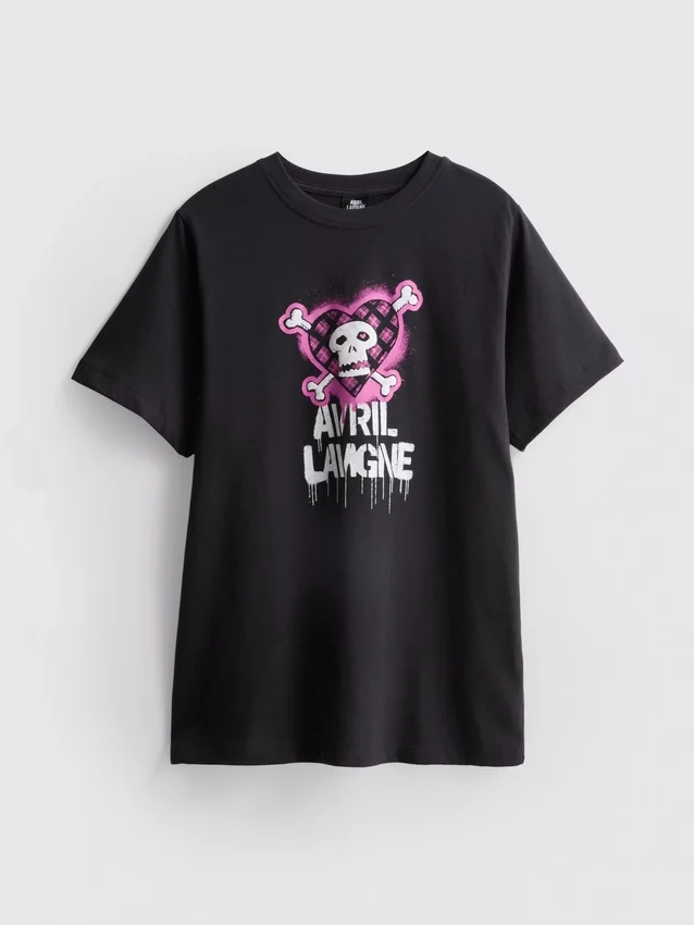 Tricou din bumbac cu imprimeu grafic Avril Lavigne Tricou din bumbac cu imprimeu grafic Avril Lavigne