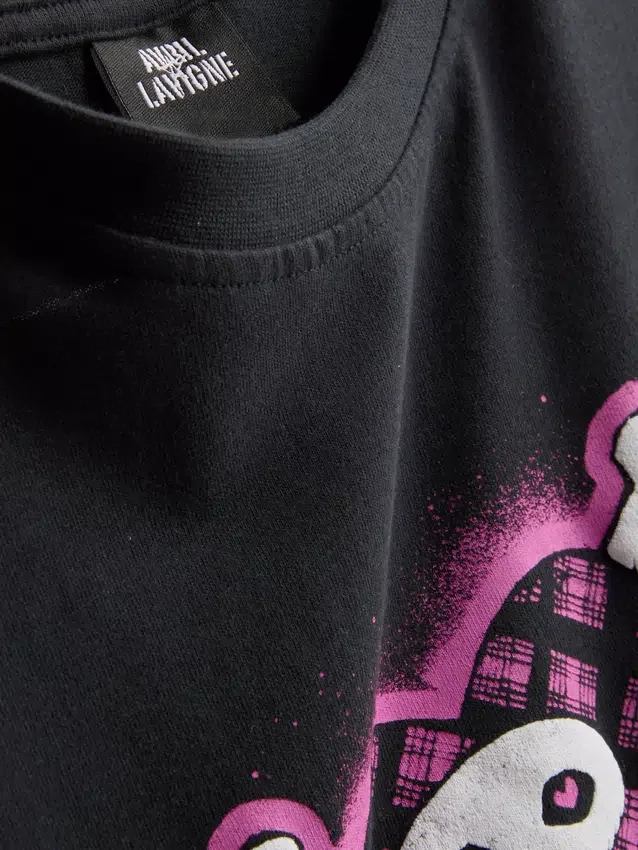 Tricou din bumbac cu imprimeu grafic Avril Lavigne Tricou din bumbac cu imprimeu grafic Avril Lavigne