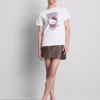 Tricou din bumbac cu imprimeu Hello Kitty Tricou din bumbac cu imprimeu Hello Kitty