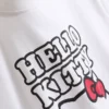 Tricou din bumbac cu imprimeu Hello Kitty Tricou din bumbac cu imprimeu Hello Kitty
