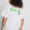 Tricou din bumbac cu logo Blink 182, croială lejeră Tricou din bumbac cu logo Blink 182, croială lejeră