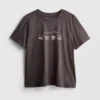 Tricou din bumbac cu mâneci scurte și imprimeu Tricou din bumbac cu mâneci scurte și imprimeu