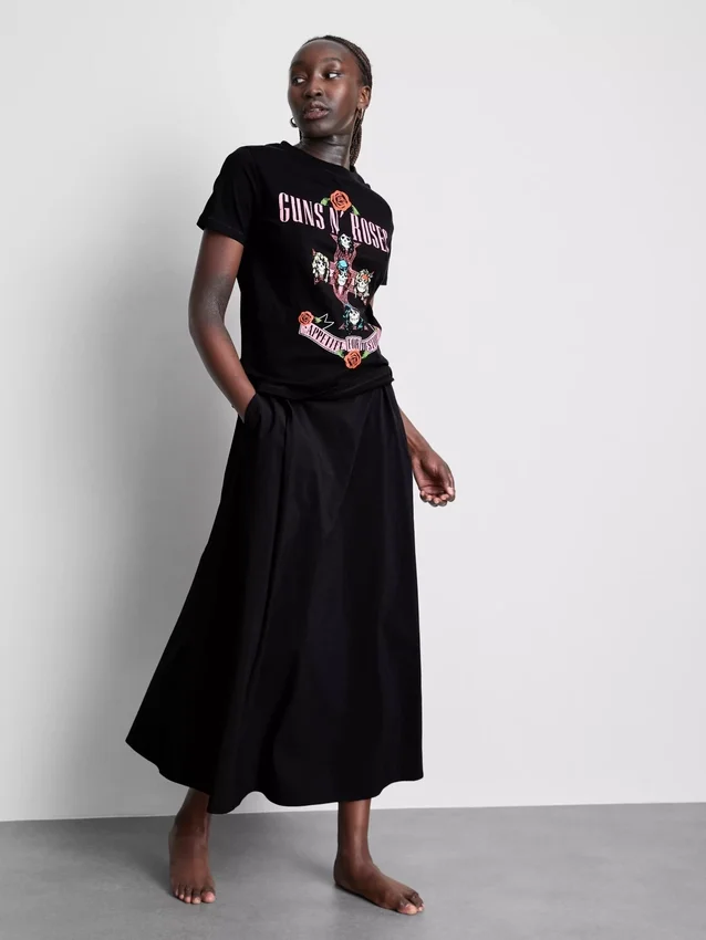 Tricou din bumbac cu motivul albumului „Guns N’ Roses” Tricou din bumbac cu motivul albumului „Guns N’ Roses”