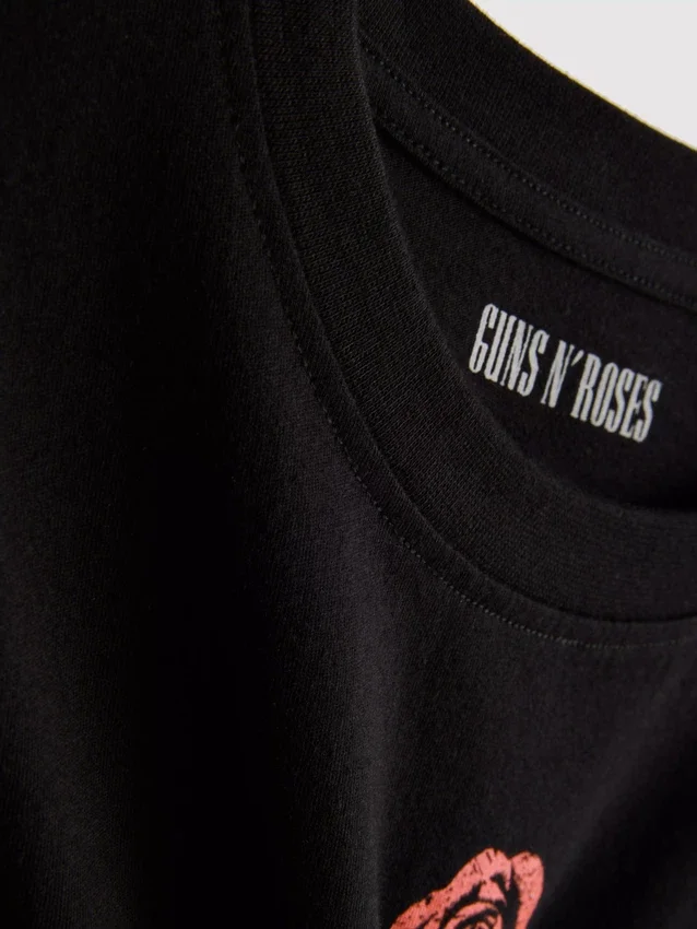 Tricou din bumbac cu motivul albumului „Guns N’ Roses” Tricou din bumbac cu motivul albumului „Guns N’ Roses”