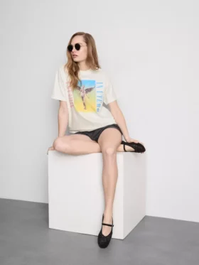 Tricou din bumbac Nirvana Rainbow Tour