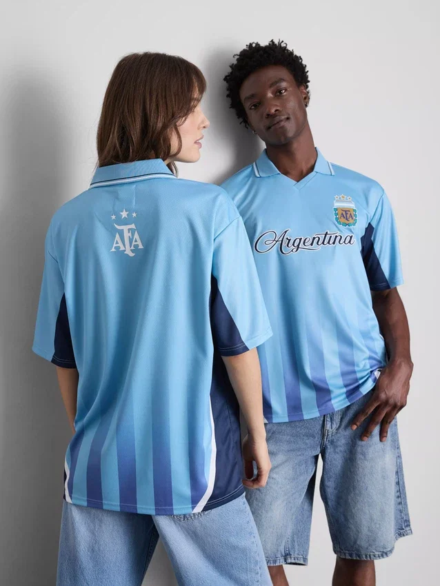 Tricou din plasă cu mâneci scurte Argentina Tricou din plasă cu mâneci scurte Argentina