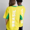 Tricou din plasă cu mâneci scurte „Brazil” Tricou din plasă cu mâneci scurte „Brazil”