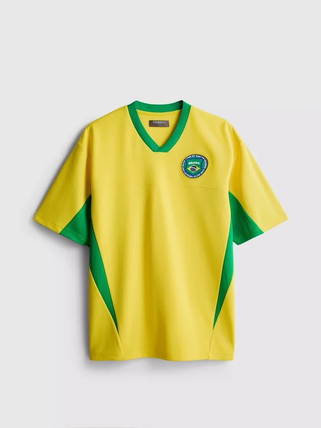 Tricou din plasă cu mâneci scurte „Brazil” Tricou din plasă cu mâneci scurte „Brazil”