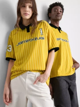 Tricou din plasă cu mâneci scurte Jamiroquai