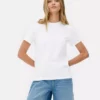 Tricou esențial cu mânecă scurtă și guler rotund Tricou esențial cu mânecă scurtă și guler rotund