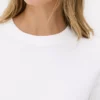 Tricou esențial cu mânecă scurtă și guler rotund Tricou esențial cu mânecă scurtă și guler rotund