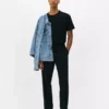 Tricou esențial cu mâneci scurte Tricou esențial cu mâneci scurte