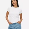 Tricou esențial cu mâneci scurte Tricou esențial cu mâneci scurte