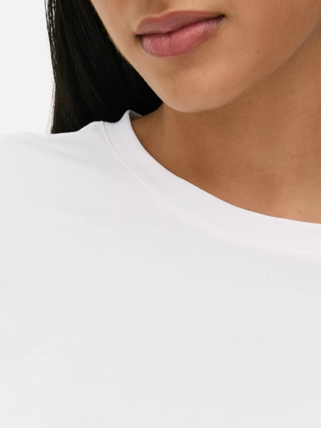 Tricou esențial cu mâneci scurte Tricou esențial cu mâneci scurte