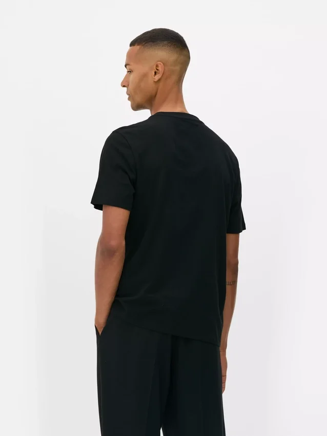 Tricou esențial cu mâneci scurte Tricou esențial cu mâneci scurte