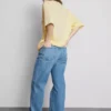 Tricou esențial din bumbac, cu croială oversized
