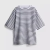 Tricou esențial din bumbac, cu croială oversized