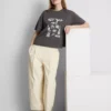 Tricou grafic din bumbac, cu croi drept Tricou grafic din bumbac, cu croi drept