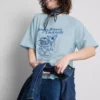 Tricou grafic din bumbac, cu croi drept Tricou grafic din bumbac, cu croi drept