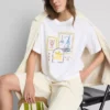 Tricou grafic din bumbac, cu croi drept Tricou grafic din bumbac, cu croi drept