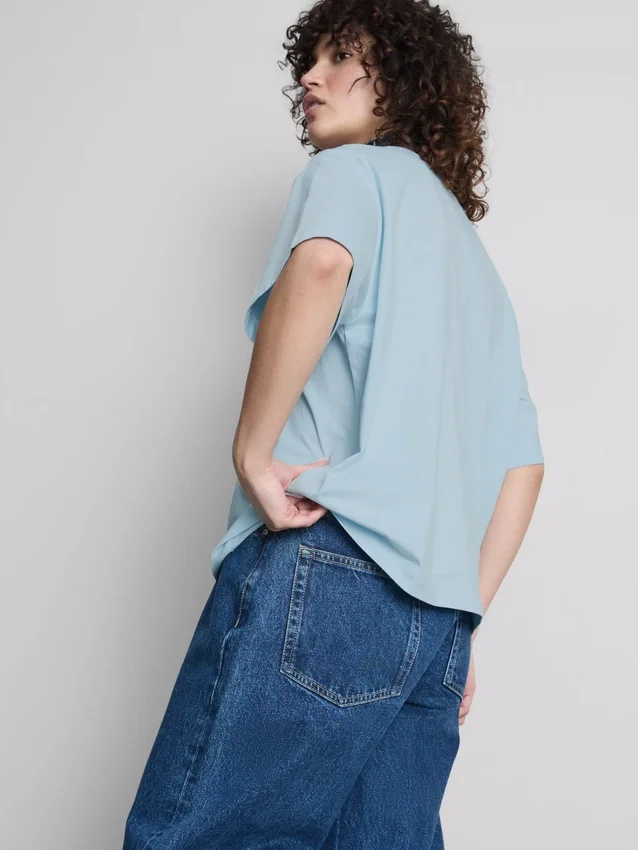 Tricou grafic din bumbac, cu croi drept Tricou grafic din bumbac, cu croi drept