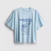 Tricou grafic din bumbac, cu croi drept Tricou grafic din bumbac, cu croi drept