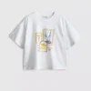 Tricou grafic din bumbac, cu croi drept Tricou grafic din bumbac, cu croi drept