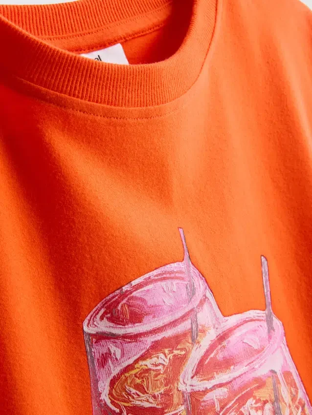 Tricou grafic lejer Maura K Spania Tricou grafic lejer Maura K Spania