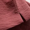 Tricou lejer cu guler rotund și aerisire Tricou lejer cu guler rotund și aerisire