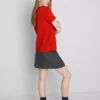 Tricou lejer din bumbac Hello Kitty cu imprimeu de căpșuni Tricou lejer din bumbac Hello Kitty cu imprimeu de căpșuni