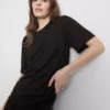 Tricou lung cu buzunar aplicat